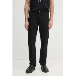 ALPHA INDUSTRIES Kargo hlače Agent, črna