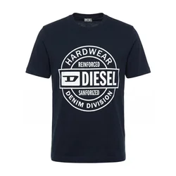 DIESEL Majica T-JUST 250218 mornarska
