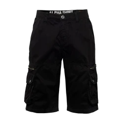 ALPHA INDUSTRIES Kargo hlače, črna