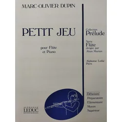 DUPIN:PETIT JEU,FLUTE+PIANO