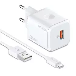 Moxom Kućni punjač MX-HC162 18W 3A Type C, Beli