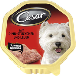 CESAR Pašteta za pse Govedina i džigerica 150g