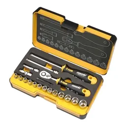 Felo Set colovnih nasadnih ključeva XL-Strongbox R-GO 19 1/4