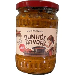 Planinska Tajna Bruski ljuti ajvar, 580 g