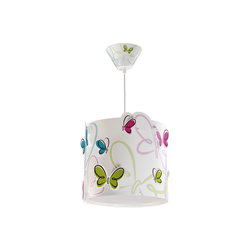 Dalber 62142 - Dečiji luster BUTTERFLY 1xE27/60W/230V