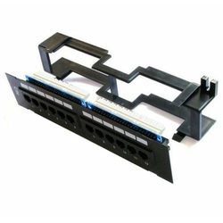 XtendLan Patch panel za steno, 12 priključkov, CAT6
