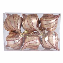 ENA Set novogodišnjih ukrasa za jelku 10cm 6/1