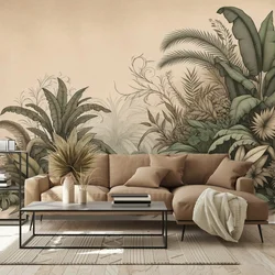 Tapeta naravna tropska džungla - 98x66