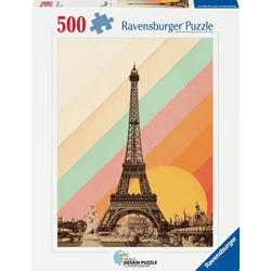 Sestavljanka Ravensburger Paris Rainbow - 500 kosov