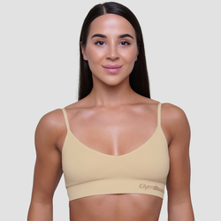 GymBeam Grudnjak Triangle Nude