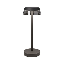 Redo 90312 - LED prigušiva stona lampa ILUNA LED/2,5W/5V 3000 mAh IP65 crna