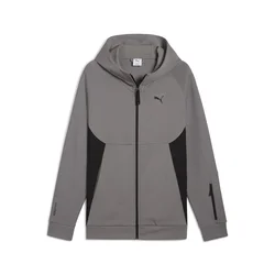 Puma PUMATECH FULL-ZIP HOODIE DK, muška jakna, siva 684605