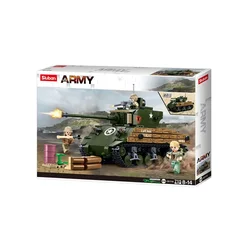 Set za sestavljanje SLUBAN tank M4A3 2v1