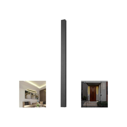 LED spoljašnje zidno svetlo, 16 W, 230 V, 3000 K, IP65, 101 cm, crno