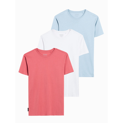 Ombre BASIC 3-pack cotton t-shirt set