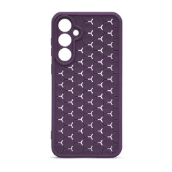 Futrola Honeycomb Color za Samsung S23 FE, Ljubičasta