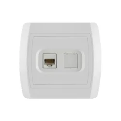 METALKA MAJUR PRIKLJUCNICA RJ45 1XCAT6S