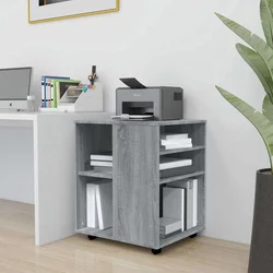 Vidaxl Omarica na kolesih 60x53x72 cm iverna plošča