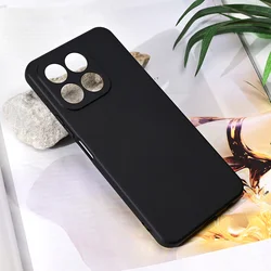 Maska za mobilni telefon Honor X6b TERACELL SOFT VELVET, Crna
