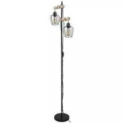 RABALUX Podna lampa Fabian crna