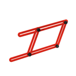PRO  Uglomjer podesivi &scaron;ablon 25x12cm PRO-PK504