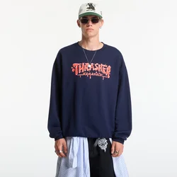 Mikina Thrasher Wet Paint Crewneck Blue XL