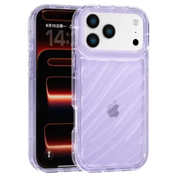 Aurora Wave maska za iPhone 17 Pro - ljubičasta