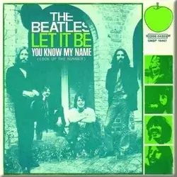 The Beatles Let it Be/You Know my Name Magnet