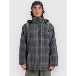 Quiksilver Live Wire Jacket mercury check true black
