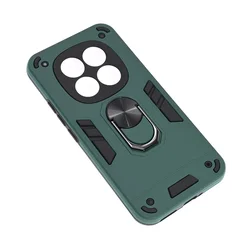Nillkin Maska za Xiaomi Redmi Note 15 Pro 5G tamno Hard Ring, Zelena
