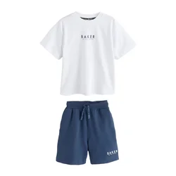 Baker by Ted Baker Komplet  mornarska / bela