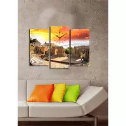 Wallity Zidni sat 3PATCS-23, 66x45 cm, 3 dela