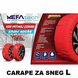 CAR 888 ACCESSORIES Čarapa Za Sneg Veličina L 2kom