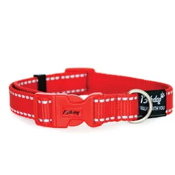 13th Dog Reflective Red Ogrlica za pse, 35cm, Crvena