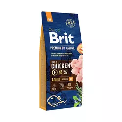 Brit Suva hrana za pse Premium by nature, Piletina, M, 15kg