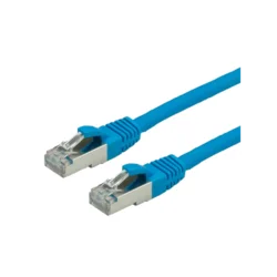 Value S/FTP Patch Cord Cat.6, halogen-free, blue, 10m networking cable