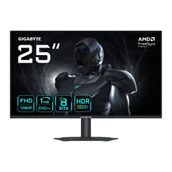 Gigabyte Gaming monitor G25F2A, 25 FHD (1920x1080), SS IPS, 240Hz