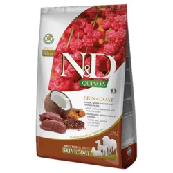 N&D Quinoa Skin & Coat, Srnetina & Kokos & Kurkuma - 2.5 kg