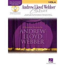 A.L.WEBBER note :PLAY ALONG VIOLA+CD