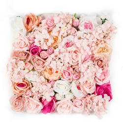 Cvetni panel 50x50 cm Valentino light pink