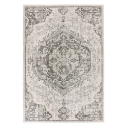 Siva/kremno bela preproga 160x230 cm Nova – Asiatic Carpets