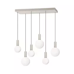 Ideal Lux - LED luster na sajli ODEON LED/39W/230V CRI 90 bež/bela