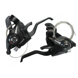 Ručice menjača i kočnica Shimano Altus ST-EF51 3X7