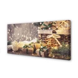 tulup.si Slika na platnu Darila vejice baubles 100x50 cm