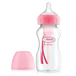 Dr.BrownS Plastična Options+ Bočica 270Ml - Roze