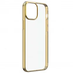 DEVIA Futrola Hard Case Glimmer za iphone 15 Pro Titanium/ zlatna