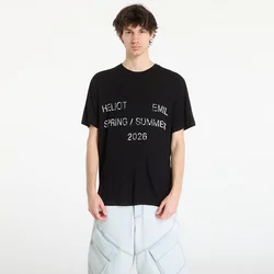 Majice HELIOT EMIL Overo Ss T-Shirt Black 48