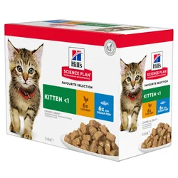 Hill’s Science Plan Adult Multipack 12×85g – Piletina 6kom, Govedina 3kom, Okeanska Riba 3kom