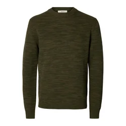 SELECTED Pulover SLHDane temno zelena