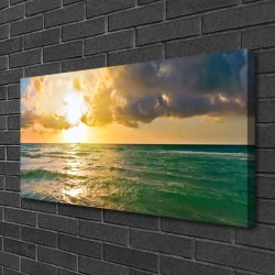 tulup.si Slika na platnu Sea sunset 100x50 cm